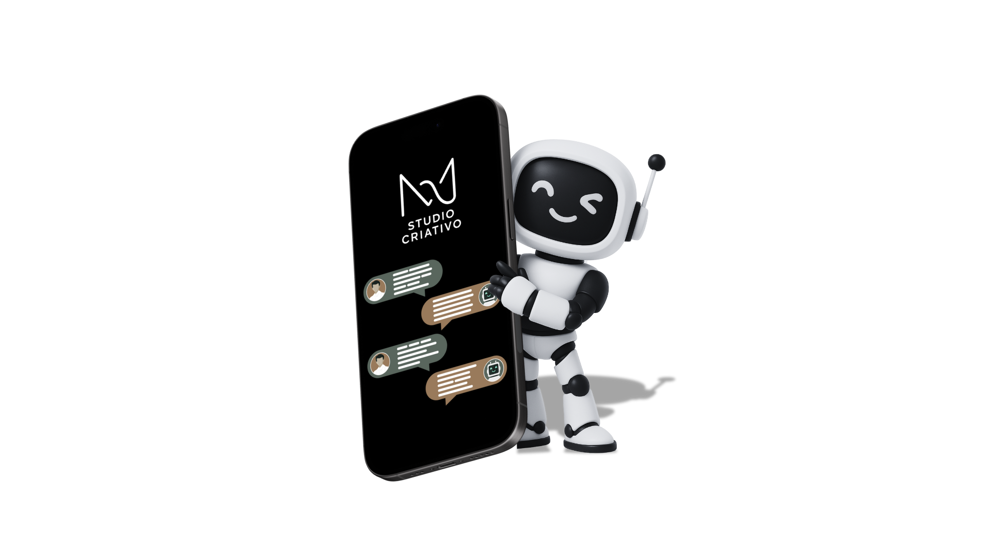 Mockup de celular - Automação Marca Viva